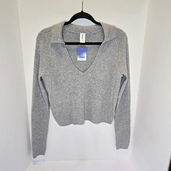 Abound Women's Gray Sweater Size XL NWT - Picture 1 of 8